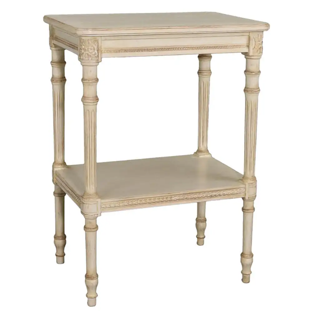 Textured Natural Classic Side Table