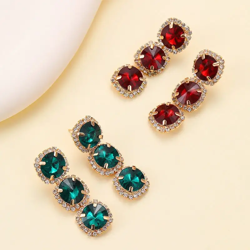 Triple Drop Layer merald Ruby