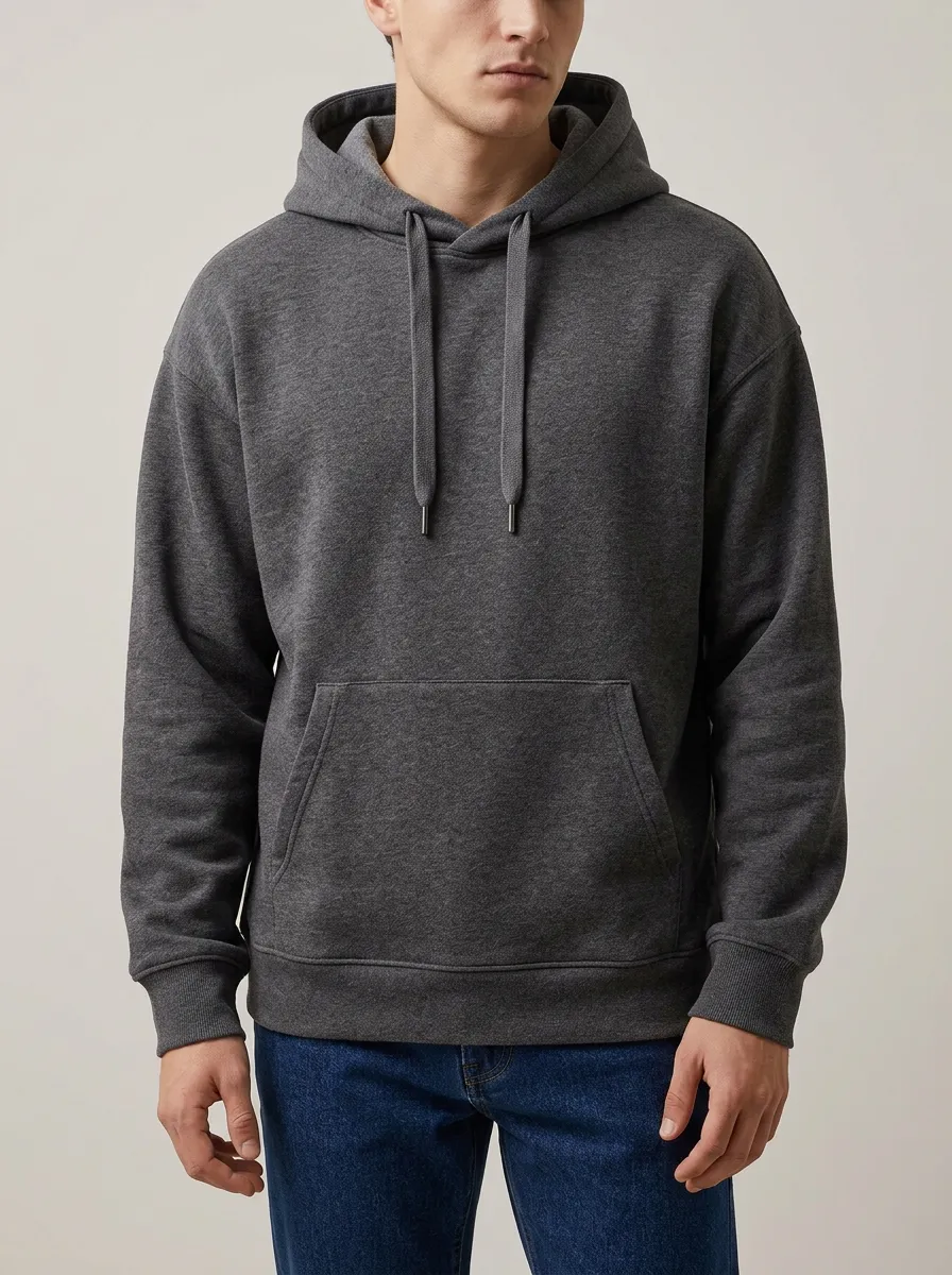 Men's Layering Printed Hoodie