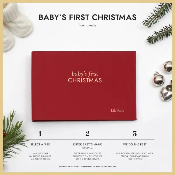 Baby Christmas Photo Album