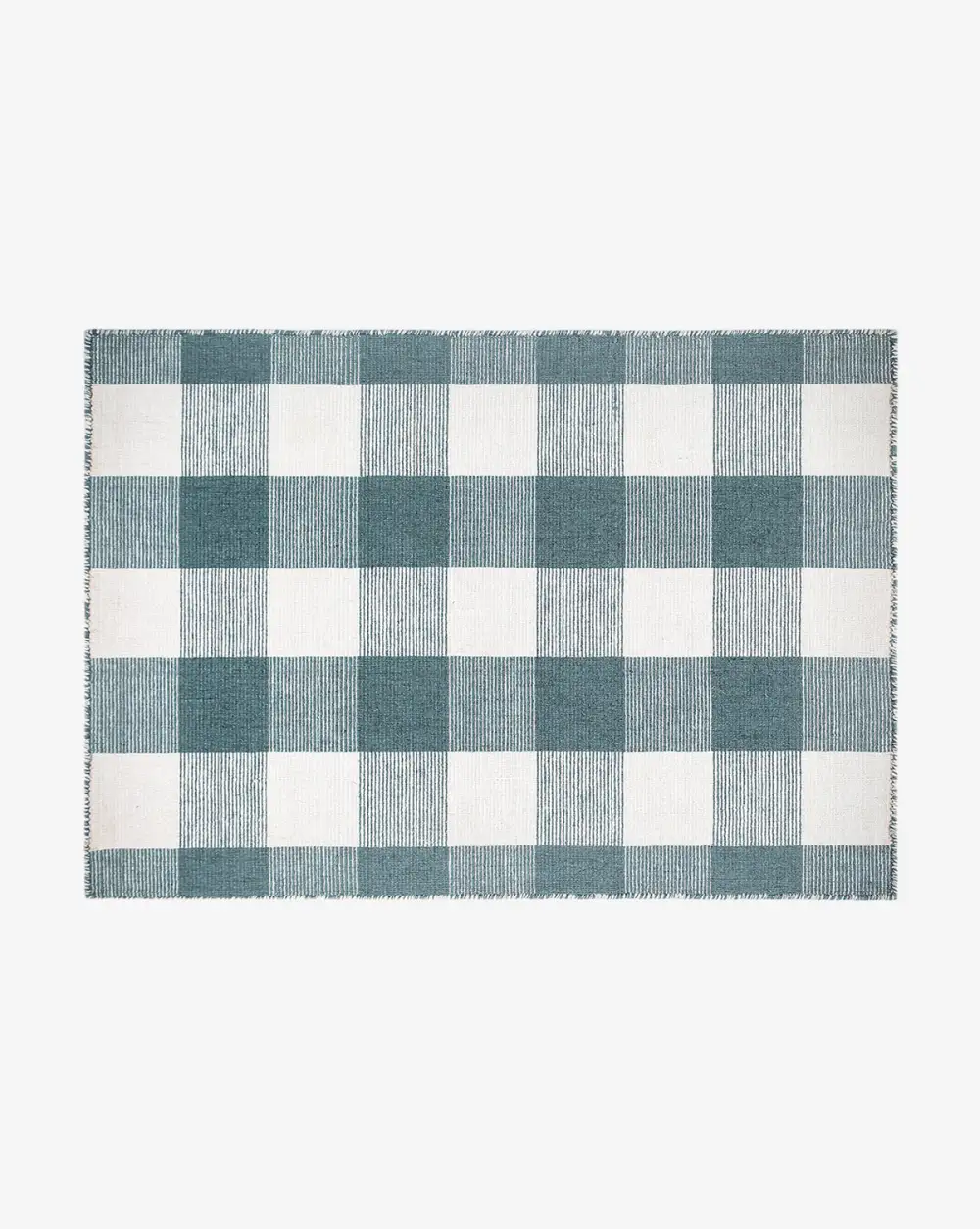 Classic Handwoven Polyester Indoor-Outdoor Area Rug