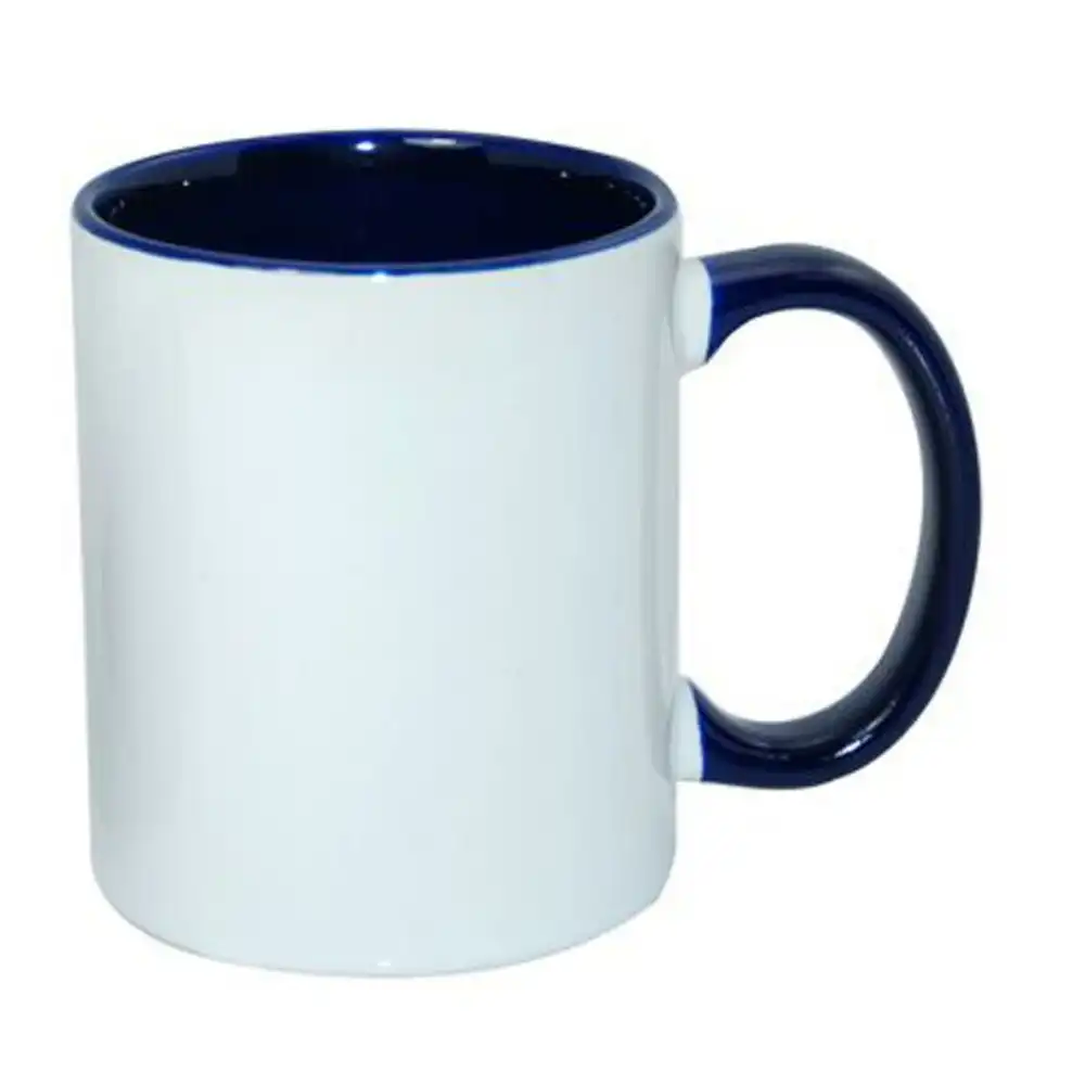 Two Tone Interior And Handle Mug
