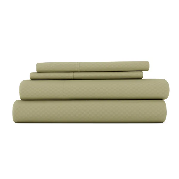 Checkered Embossed Sheet Set