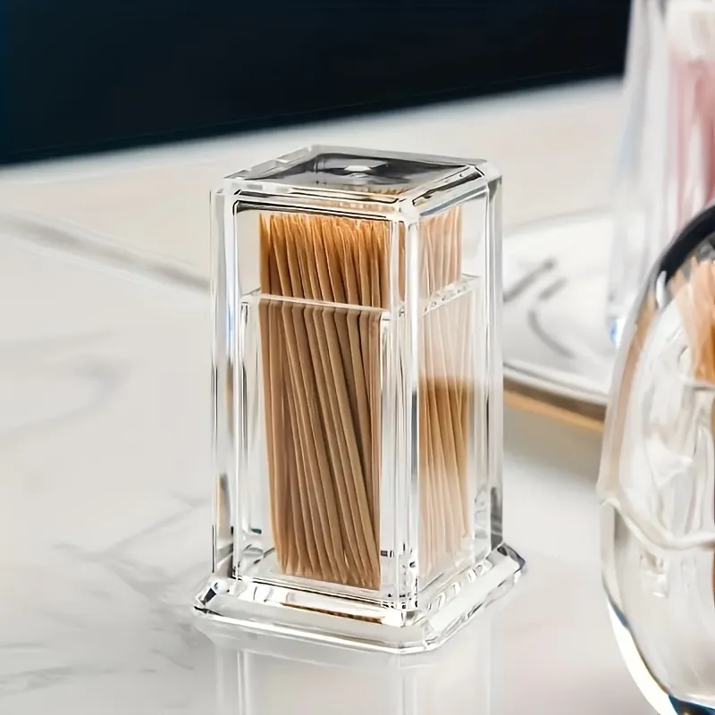 Clear Acrylic Toothpick Holder