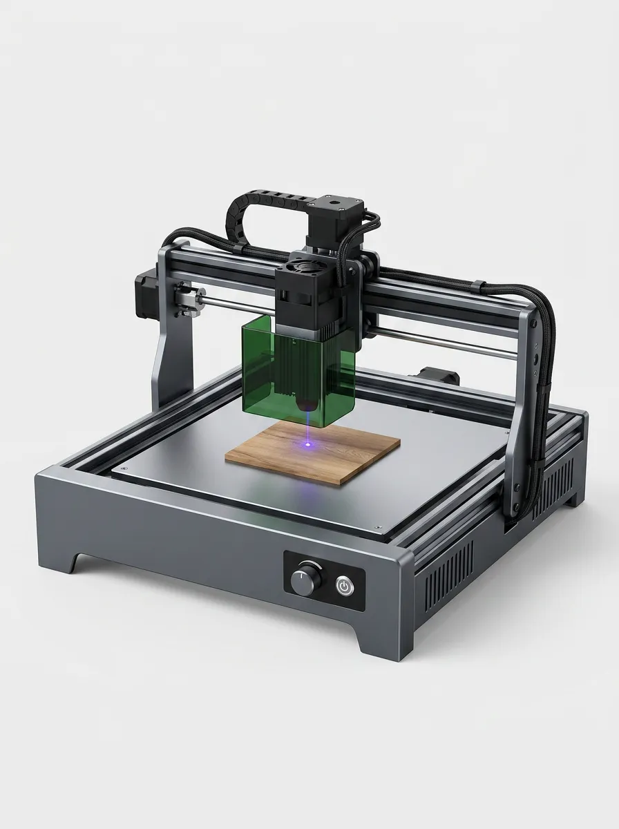 Woodworking Desktop Laser Cutting and Engraving Machine for Home Workshop Use