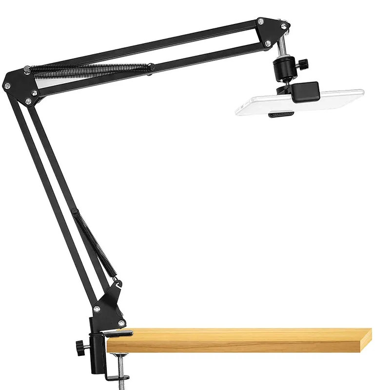 Lazy Arm Bracket for Both Mobiles and Tablets Stand/ Crain Type