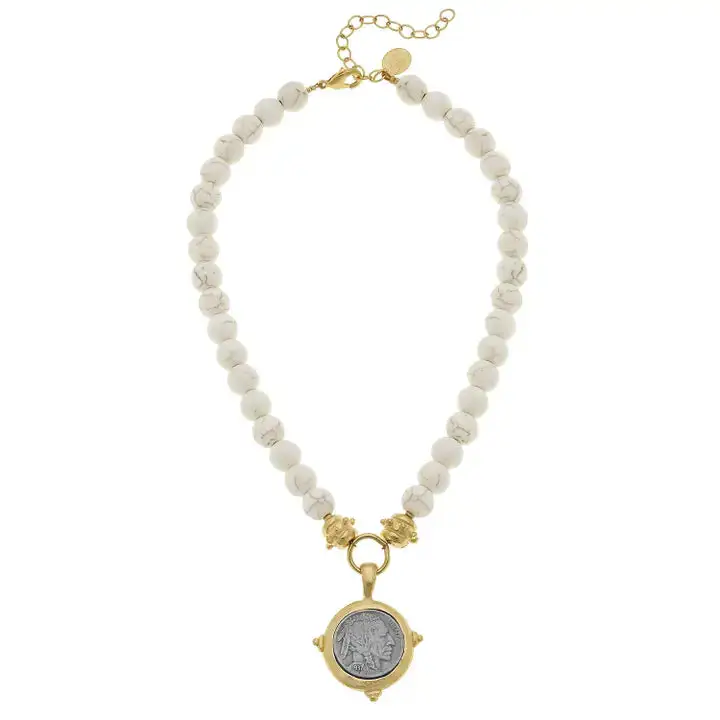 Coin Vintage Statement Necklace