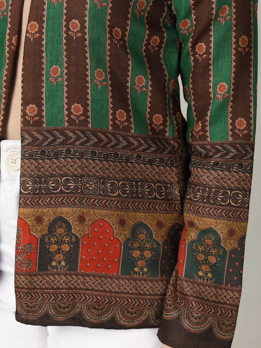Fashionable Traditional Pattern Versatile Women's Jacket
