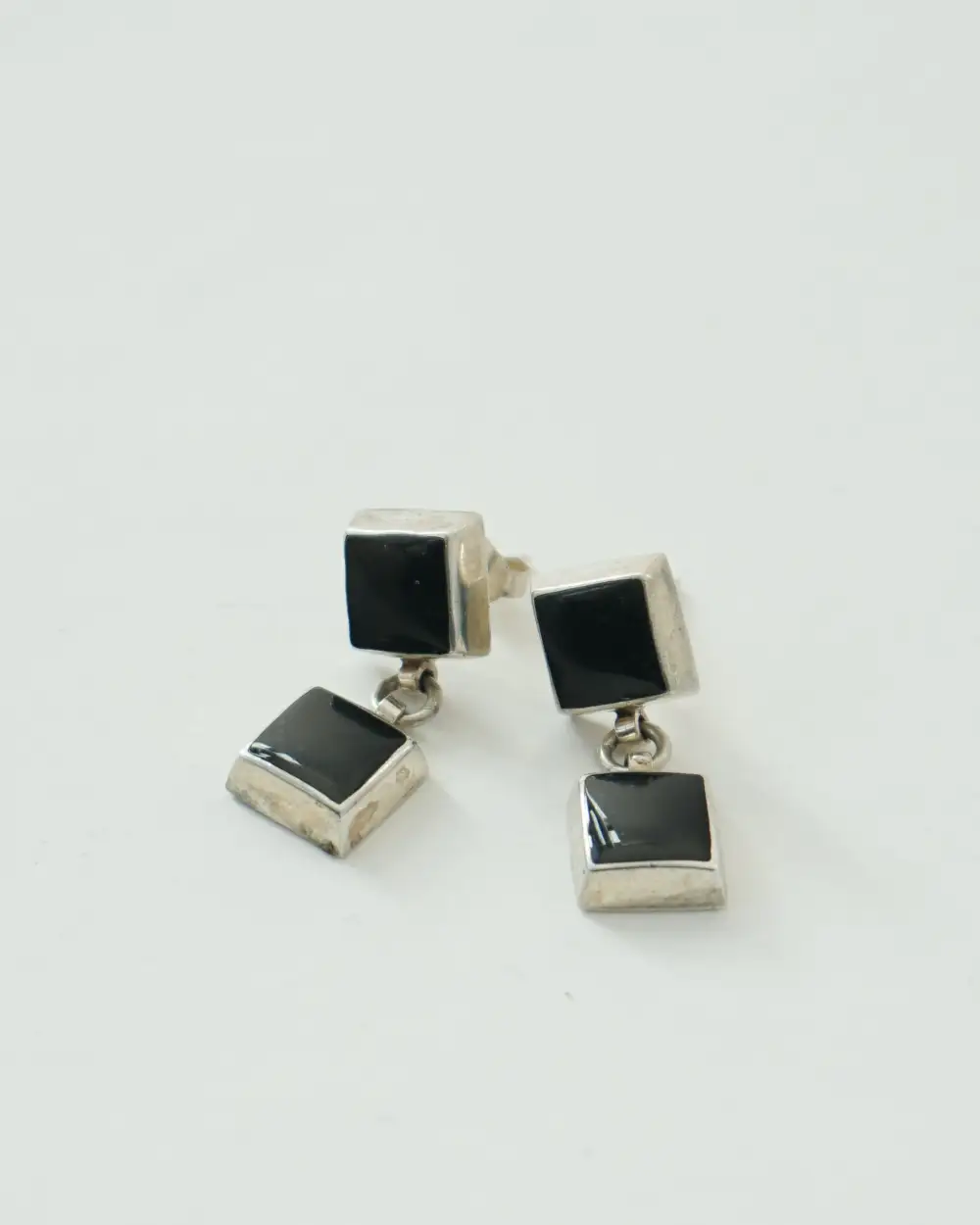 Refined Onyx Earrings