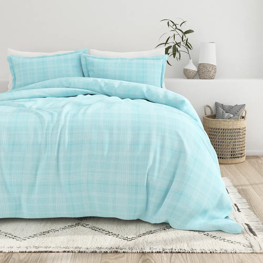 Thatch Pattern Duvet Cover Set