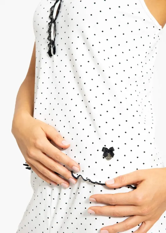 White Lace Everyday Top