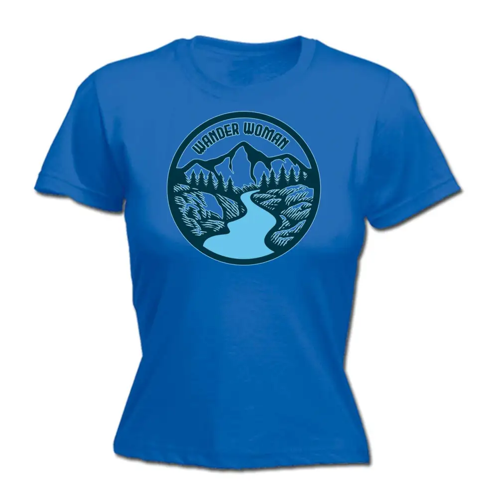 Camping Graphic Fitted Tee