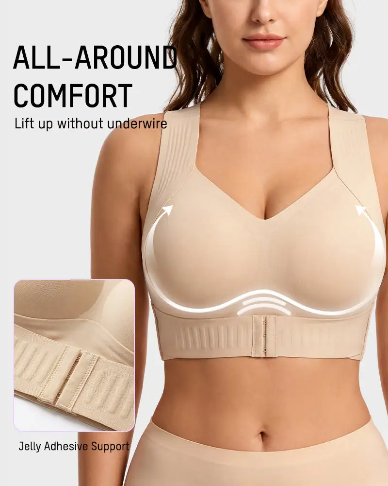 Posture Support Wireless Sports Bra