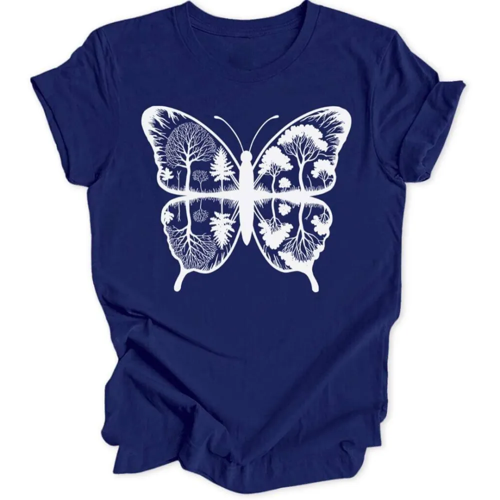 Butterfly Mirror Unisex T-Shirt