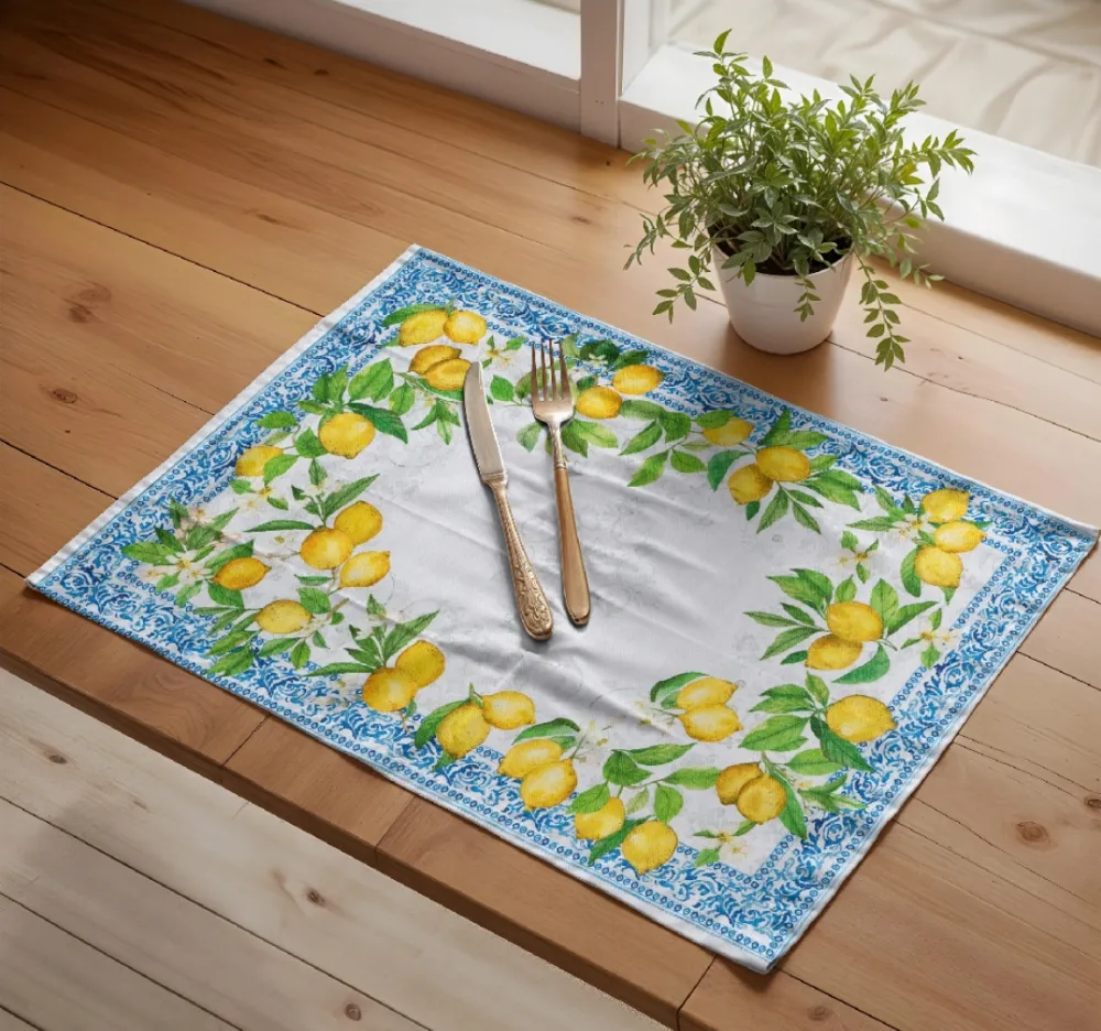 Cedrat Cotton Placemat Set