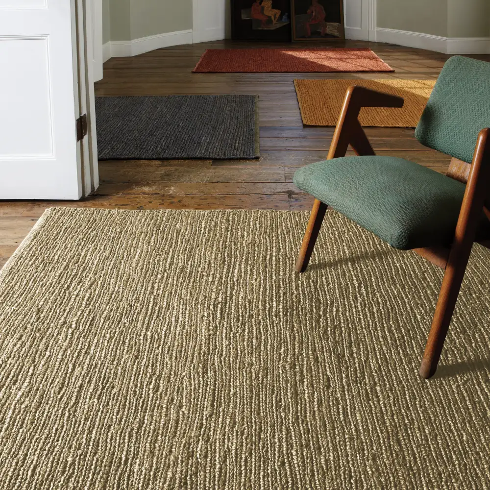 Hand-Woven Jute Area Rug