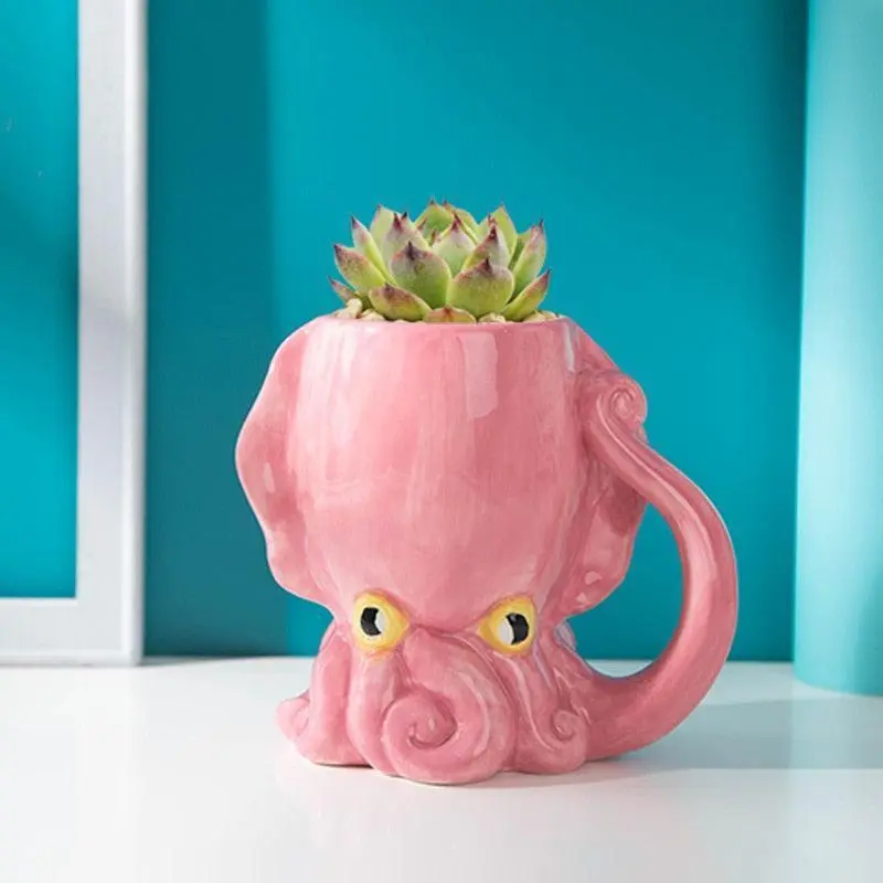 Whimsical Octopus Drinkware Set