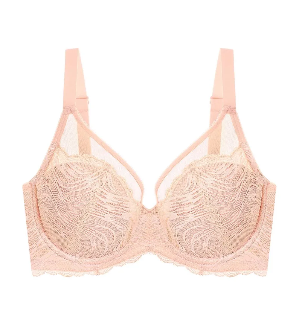 Women's Refined Wired Padded Lace Cooling Bra