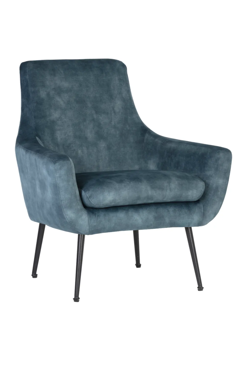 Upholstered Fabric Lounge Chair