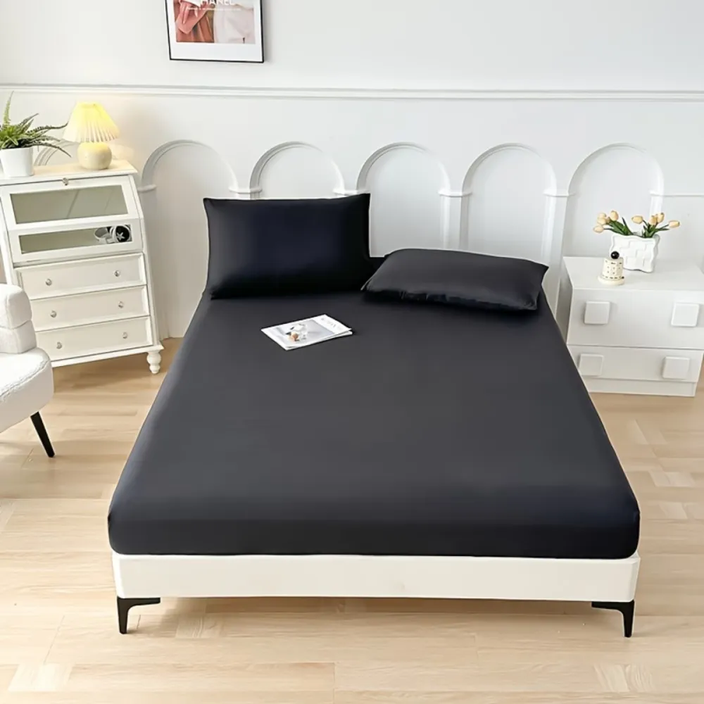 Plain Soft Bed Cover