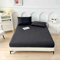 Plain Soft Bed Cover