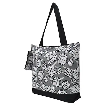Volleyball Canvas Tote Bag