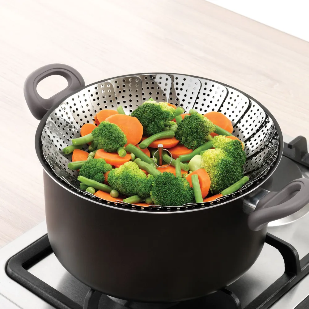 Adjustable Stainless Steamer Basket