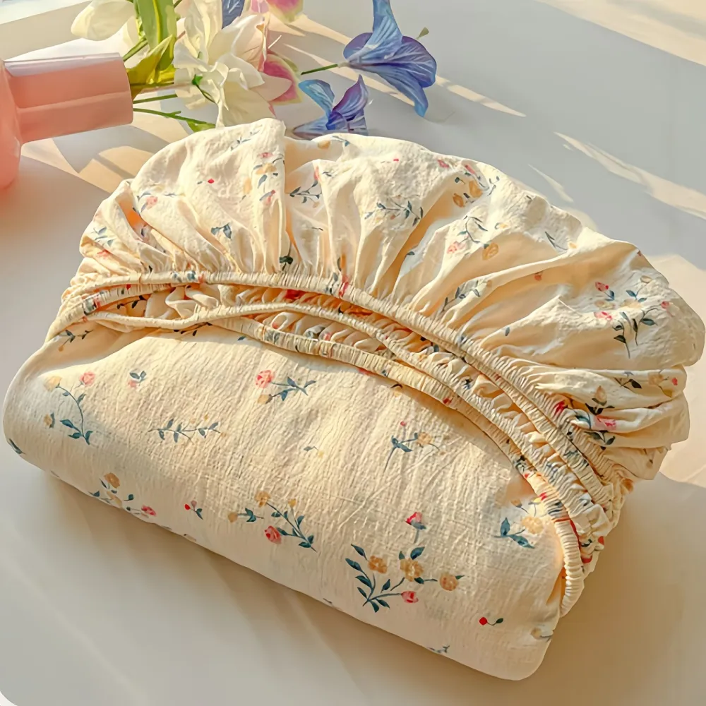 Cute Floral Fitted Sheet