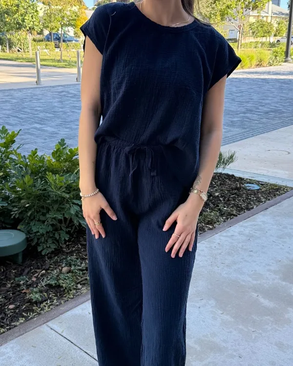 Short Sleeve Dolman Top