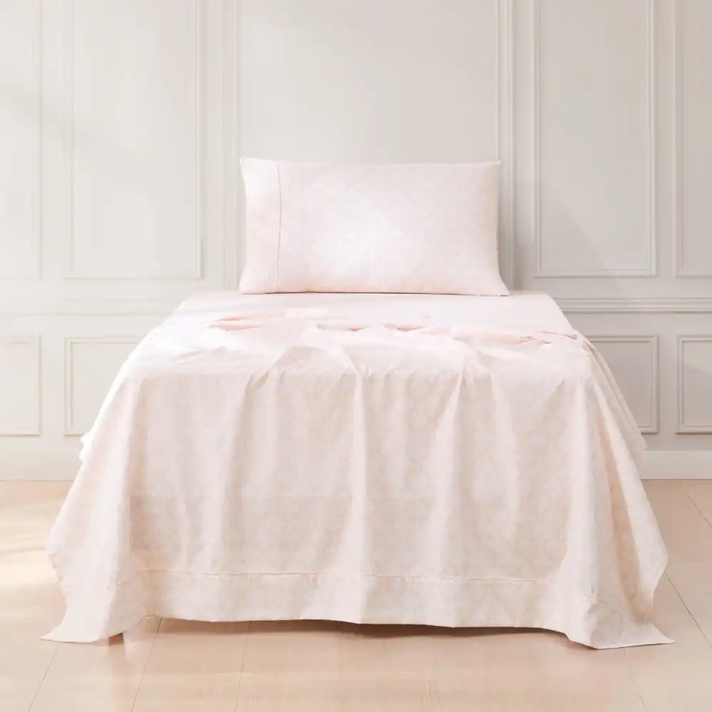 Damask Sheet Bedding Set