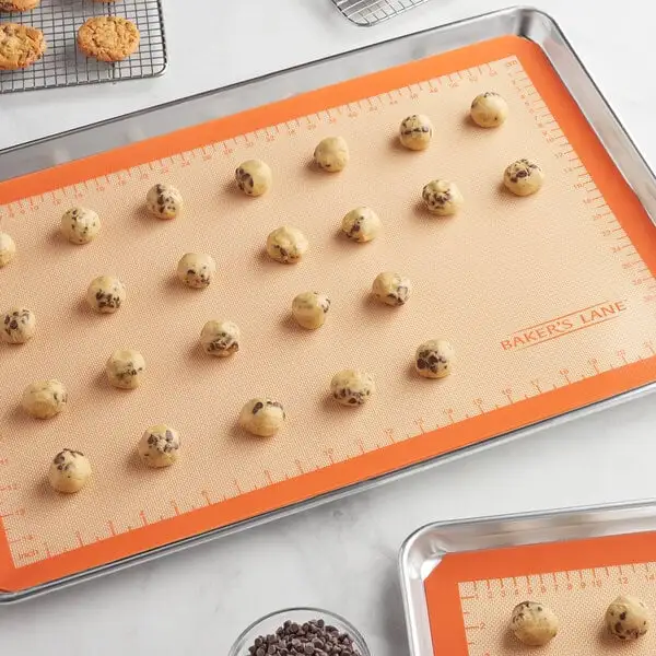 Lane Full Size Heavy Duty Indexed Silicone Non Stick Baking Mat
