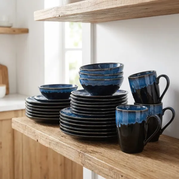And Glazed Ceramic Dinnerware
