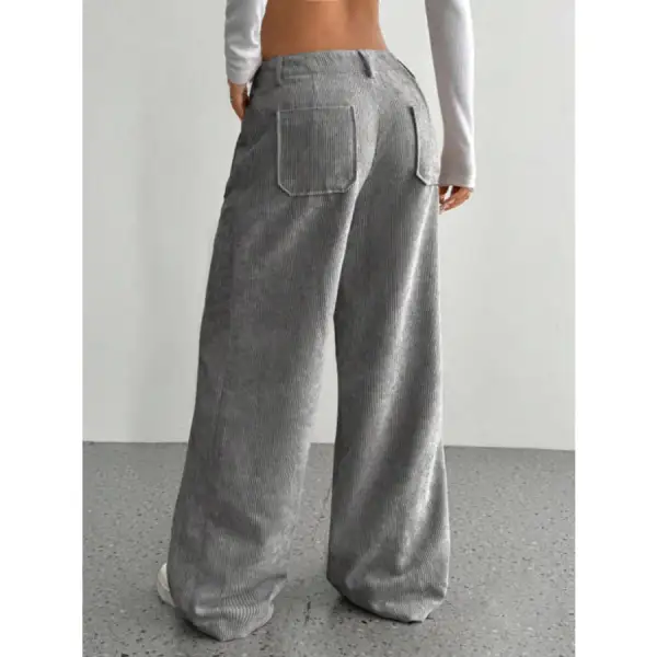 Wide Leg Pants with Pockets