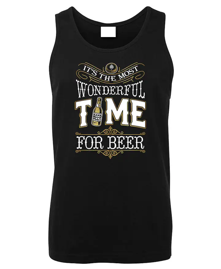 Beer Quote Graphic Tank Top