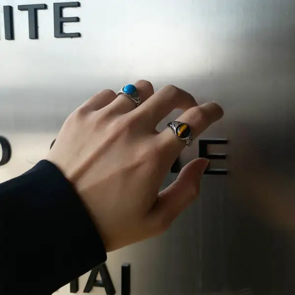 Tiger Eye Ring