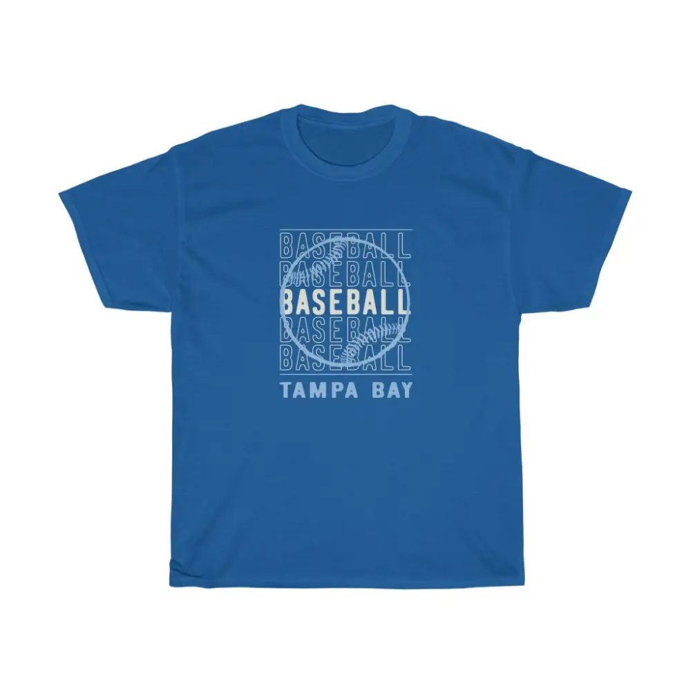 Baseball Tampa Bay with Baseball Graphic T-Shirt