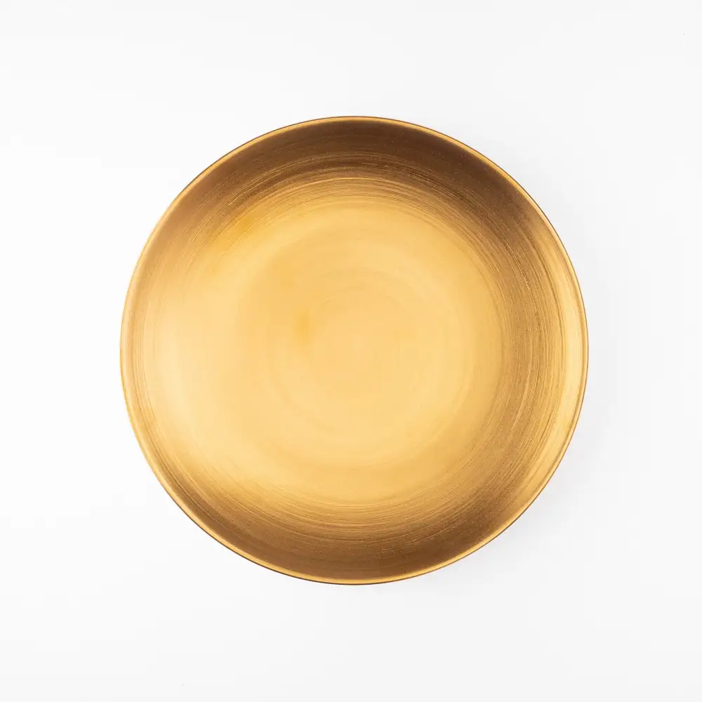Textured Leaf Dinner Plate