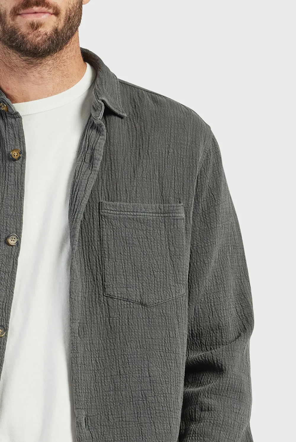 Luxury Linen Blend Casual Long Sleeve Shirt