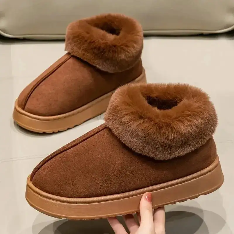 Cozy Platform Home Boots