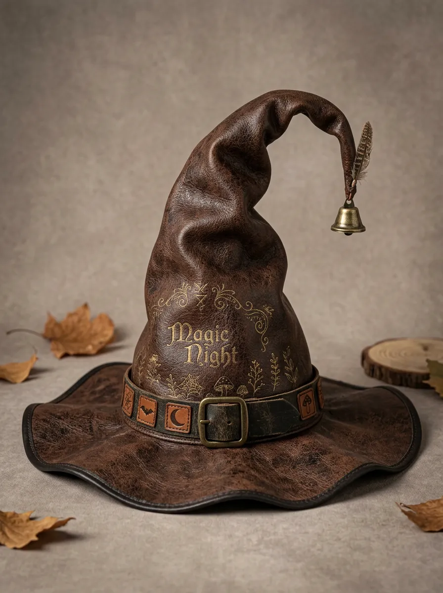 Classic Mushroom Halloween Witch Hat