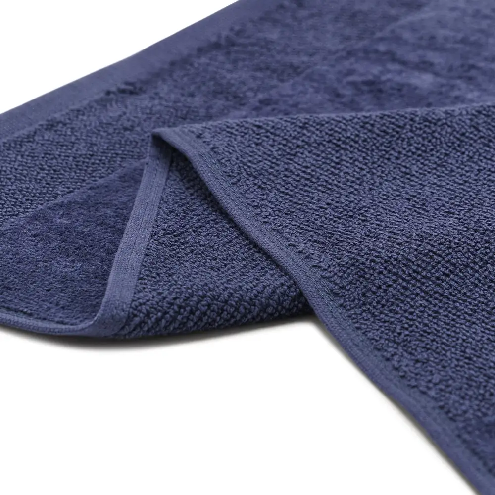 Blue Cotton Hand Towel Set