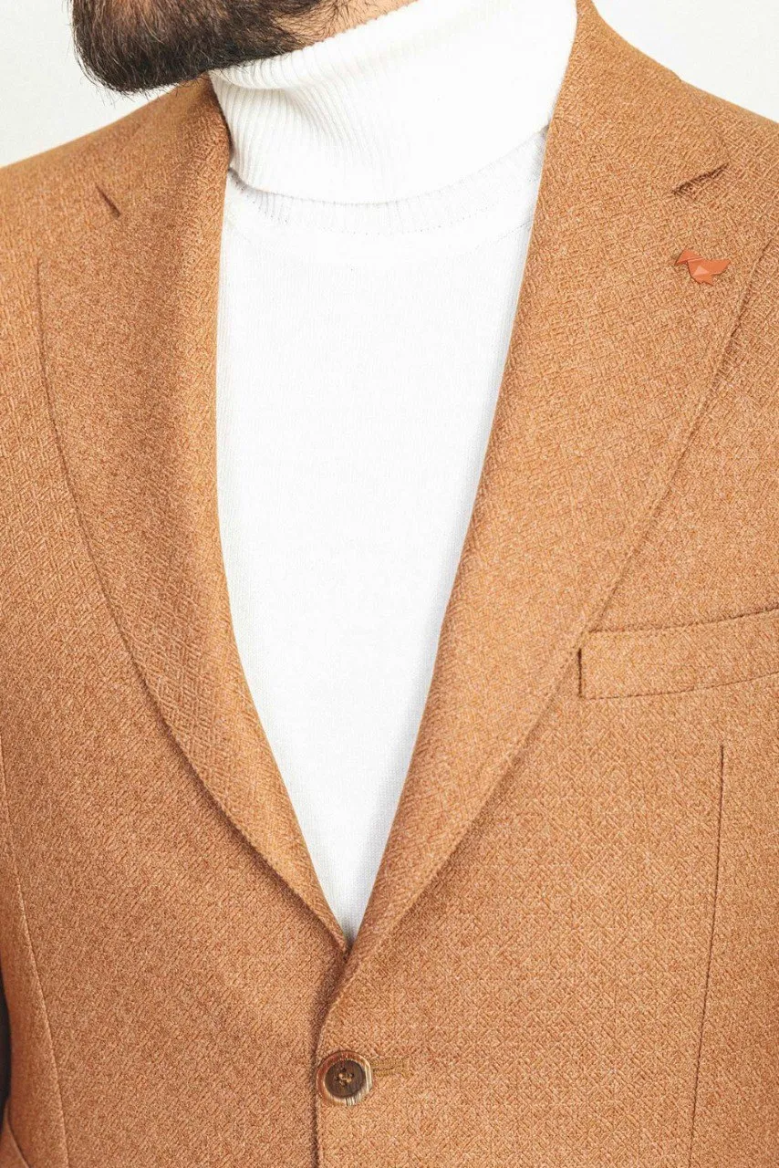 Classic Structured Slim Fit Blazer