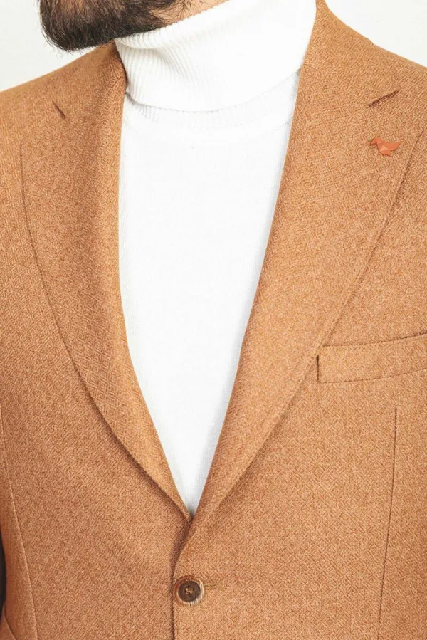 Classic Structured Slim Fit Blazer