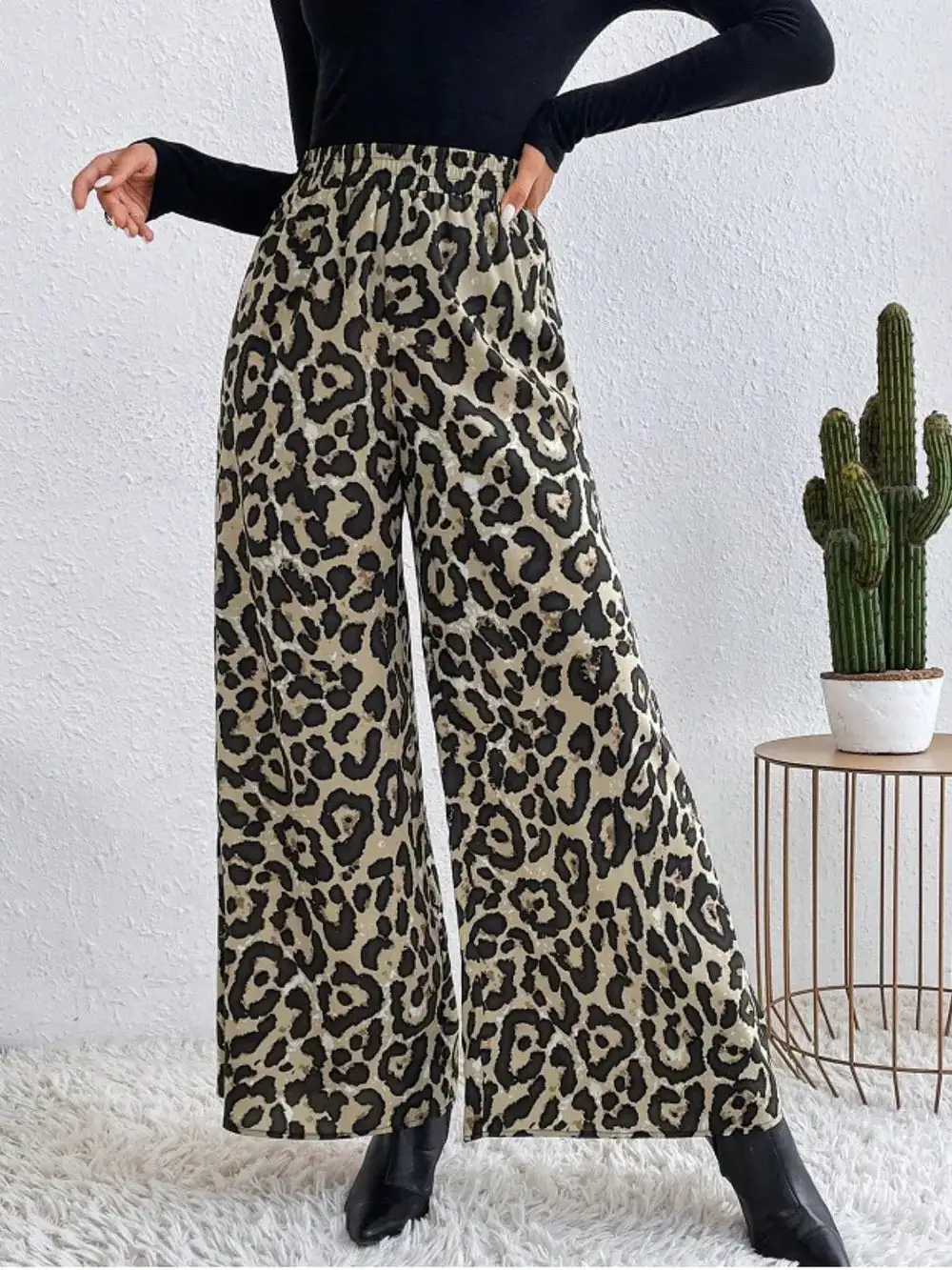 Everyday High Waist Wide Leg Pants