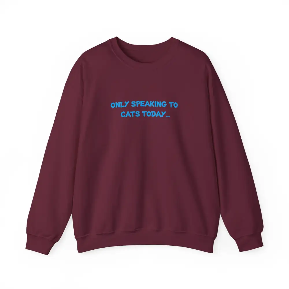 Quiet Cat Graphic Crewneck Sweatshirt