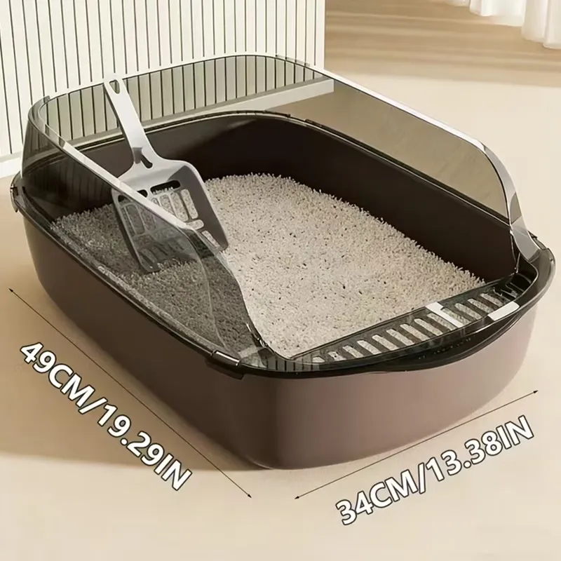 Open Top Cat Litter Box