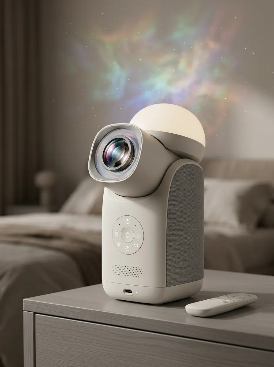Galaxy Nebula Starry Sky Projector Night Light for Home Theater Ambience