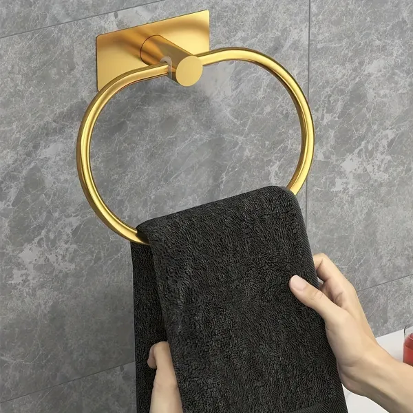 Wall-Mounted Towel Ring