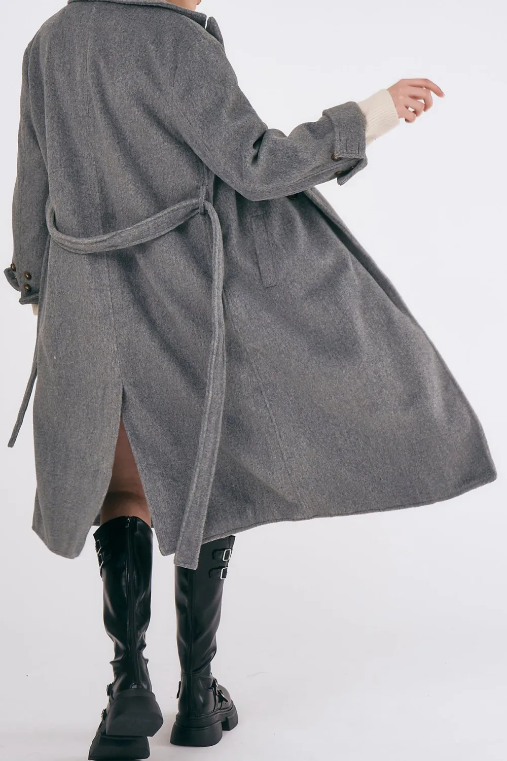 Belted Long Coat