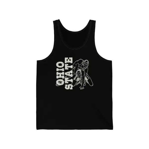 Wrestlers Letter Graphic Tank Top